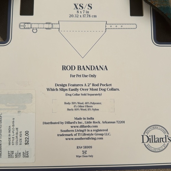 Dog Bandana - Picture 2 of 2